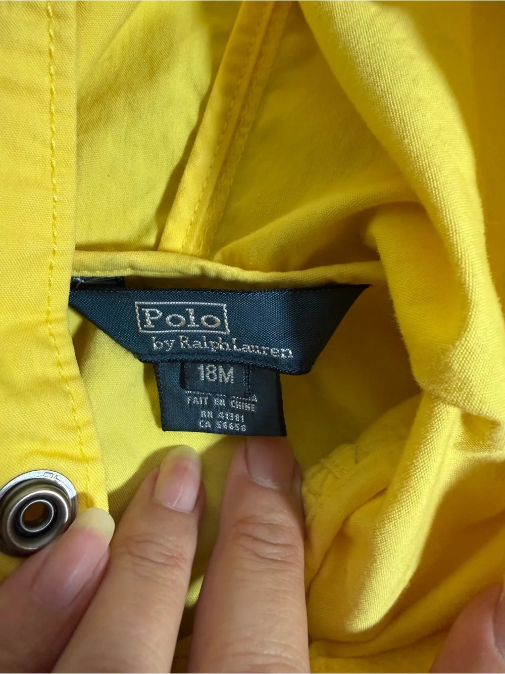 Ralph Lauren Lightweight Toddler Jacket Sz 18 Months
